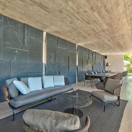 Les Pins Incredible Architect In Ramatuelle Villa *